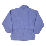 GEMINI SPORT Womens Purple Zip Jacket UK 10 Polyester Plain Lightweight Casual