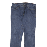 J CREW Mens Jeans Blue Slim Skinny Denim Medium W34 L34 Stretch Zip Closure