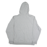 NIKE Mens Grey Avon Football Cotton Pullover Hoodie XL Sports Drawstring