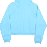 LEVI'S Womens Blue & White Hoodie L Cotton Blend Casual Stylish Hooded