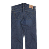 LEVI'S 506 Mens Jeans Blue Regular Straight Denim Medium W38 L34 Classic Fit Zip