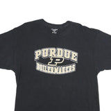 CHAMPION Mens Black Purdue Boilermakers Graphic T-Shirt XL Short Sleeve Crew
