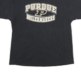 CHAMPION Mens Black Purdue Boilermakers Graphic T-Shirt XL Short Sleeve Crew