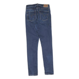 LEVI'S Womens Slim Blue Denim Slim Skinny Jeans W30 L32 Classic Cotton Zip