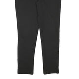 NATURE TRAIL Womens Black Slim Fit Zip Closure Trousers W34 L31 Comfortable