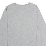 CARHARTT Mens Grey Long Sleeve Crew Neck Pocket T-Shirt M Casual Workwear