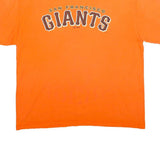 GILDAN Mens Orange San Francisco Giants Graphic T-Shirt XL Short Sleeve Crew