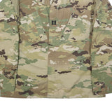 TEAM SOLDIER Mens Green Camouflage Military Jacket M Cotton Blend Zip Tactical