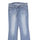 MAURICES Womens Regular Bootcut Denim Light W32 L34 Stylish Cotton Blend Jeans