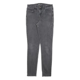 LEVI'S Womens Slim Black Jeans Denim Medium W28 L30 High Rise Skinny Stretch