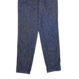 GEOFFREY HUNTER SPORT Womens Jeans Blue Classic Straight Denim W30 L34 Zip