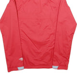 COLUMBIA Womens Red Zip Jacket S Polyester Plain Lightweight Outdoor Wear