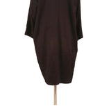 Mens Black Plain Button Cotton Blend Relaxed Jacket S Casual Long Sleeve