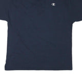 CHAMPION Mens Blue Graphic T-Shirt XL Short Sleeve Crew Neck Casual Cotton Blend