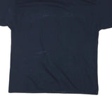 CHAMPION Mens Blue Graphic T-Shirt XL Short Sleeve Crew Neck Casual Cotton Blend