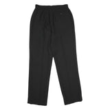 GEORGE SIMONTON Womens Polyester Black Regular Fit Straight Leg Trousers W28 L31