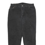 LEVI'S 550 Womens Jeans Black Relaxed Tapered Denim Medium W34 L30 Vintage Made