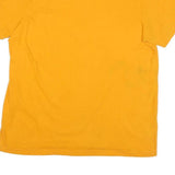NIKE Mens Yellow Tennessee Graphic T-Shirt L Short Sleeve Crew Neck Cotton Blend