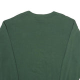 ENDLESS DESIGNS Womens Green Eagle Graphic Crew Neck L Sweatshirt Cotton Blend