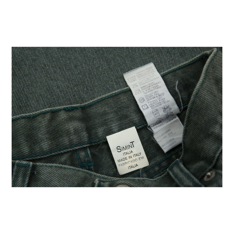 Armani Jeans Jeans - 26W UK 8 Green Cotton