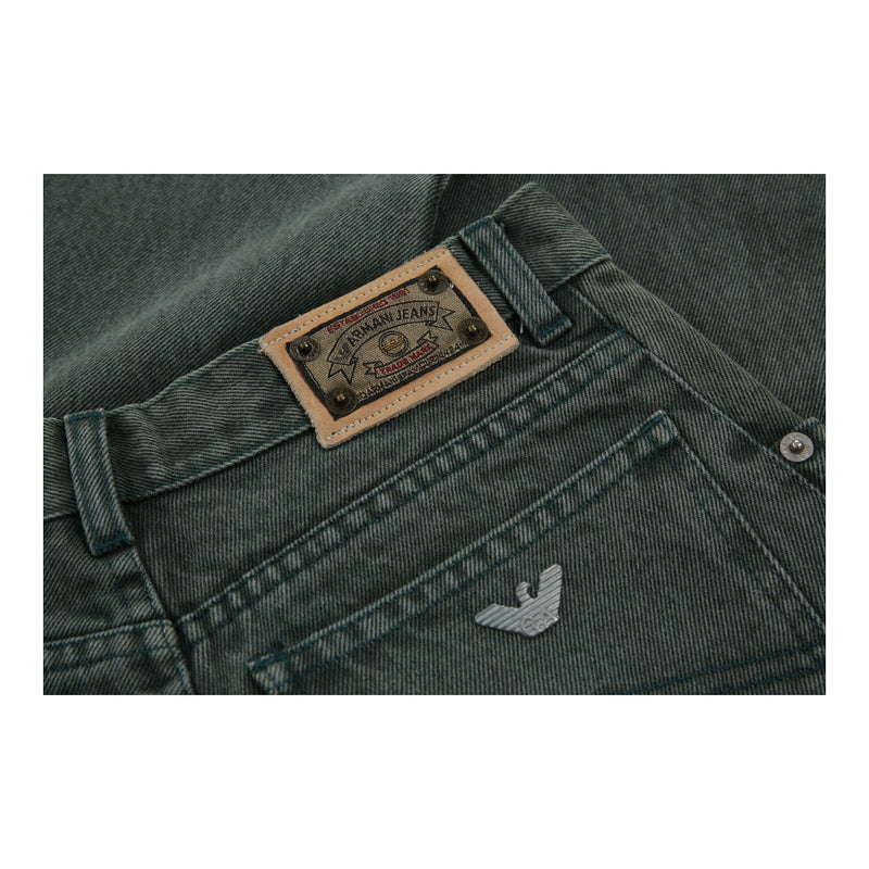 Armani Jeans Jeans - 26W UK 8 Green Cotton