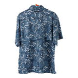 Vintage blue Ex-Officio Hawaiian Shirt - mens medium