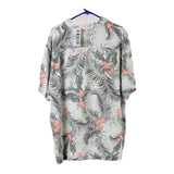 Vintage beige Caribbean Hawaiian Shirt - mens x-large