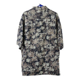 Vintage black Pierre Cardin Hawaiian Shirt - mens xx-large