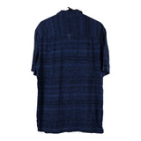 Vintage navy George Hawaiian Shirt - mens medium