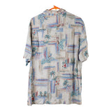 Vintage beige Batik Bay Hawaiian Shirt - mens x-large