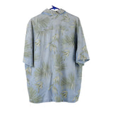 Vintage grey Jamaica Jaxx Hawaiian Shirt - mens xx-large
