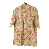 Vintage beige Island Republic Hawaiian Shirt - mens x-large