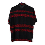 Vintage black Hula Bay Short Sleeve Shirt - mens small