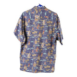 Vintage purple Unbranded Hawaiian Shirt - mens large