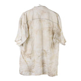 Vintage beige Relax Hawaiian Shirt - mens medium