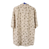 Vintage beige Studio Jab Hawaiian Shirt - mens x-large