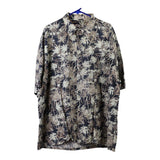 Vintage black Pierre Cardin Hawaiian Shirt - mens xx-large