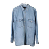 Vintage blue Wampum Denim Shirt - womens large