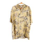 Vintage yellow Campia Hawaiian Shirt - mens xx-large