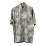 Vintage khaki Kahala Hawaiian Shirt - mens medium