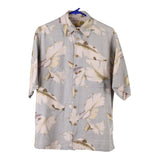 Vintage grey Caribbean Hawaiian Shirt - mens small