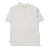 Vintage grey Adidas Polo Shirt - mens medium