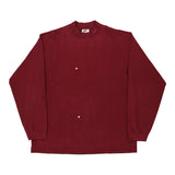 Vintage burgundy Made in USA Nike Long Sleeve T-Shirt - mens x-large