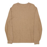 Vintage beige Hugo Boss Jumper - mens large
