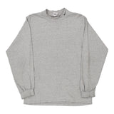 Vintage grey Nike Long Sleeve T-Shirt - mens medium