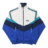 Vintage blue Asics Track Jacket - mens x-small