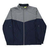 Vintage block colour Starter Track Jacket - mens x-large