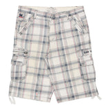 Vintage white Il Sole Cargo Shorts - mens 38" waist