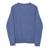 Vintage blue Trussardi Jumper - mens x-large