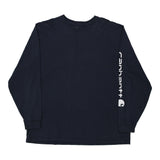 Vintage navy Carhartt Long Sleeve T-Shirt - mens x-large